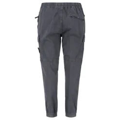 Stone Island Beige Broek met Badge-Heren Broeken