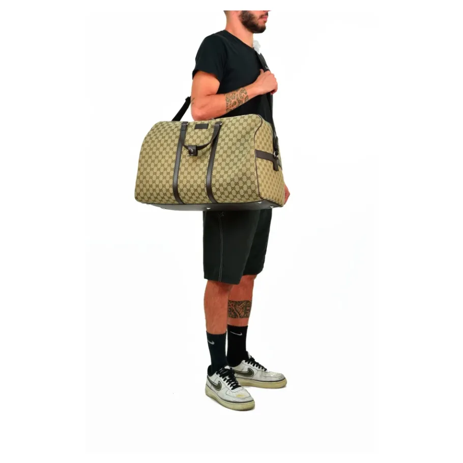 Gucci Duffle Tas Original GG Model-Heren Tassen