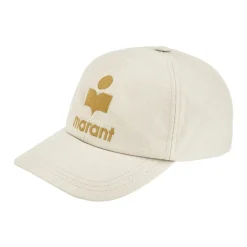 Isabel Marant Geborduurde Logo Pet-Heren Petten