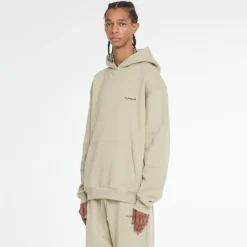 FLÂNEUR Logo Hoodie met Kangoeroezak-Heren Truien & Vesten