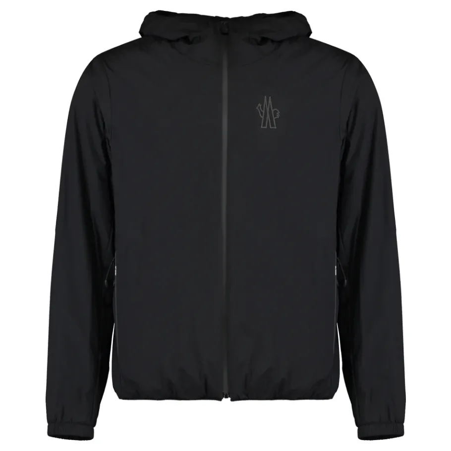 Moncler Bissen Regenjas met Capuchon van Technische Stof-Heren Jassen