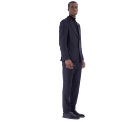 Lardini Gestreept Wol-Cashmere Jurkje-Heren Kostuums