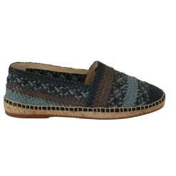 Dolce & Gabbana Grijs Slip On Buffalo Espadrille Schoenen-Heren Espadrilles