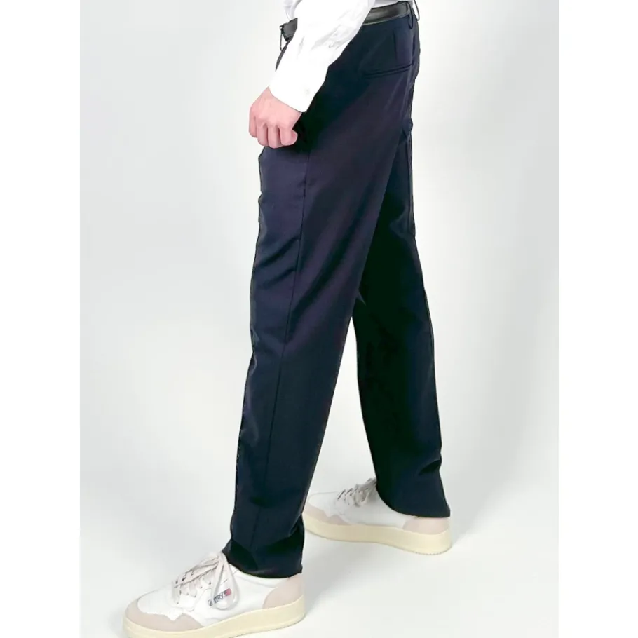 Mauro Grifoni slim fit technisch wollen pak-Heren Kostuums