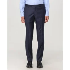 Luigi Bianchi Mantova Twee-Knoopspak-Heren Kostuums