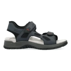 Rieker e Casual Platte Sandalen-Heren Sandalen