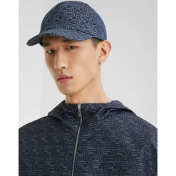 Fendi e Denim Baseballpet Gemaakt in Italië-Heren Petten