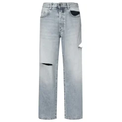 Icon Denim e Denim Jeans met Cut-out Details-Heren Jeans