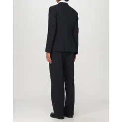 Emporio Armani e Double-Breasted Wool Stretch Jurk-Heren Kostuums