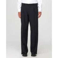 Emporio Armani e Double-Breasted Wool Stretch Jurk-Heren Kostuums