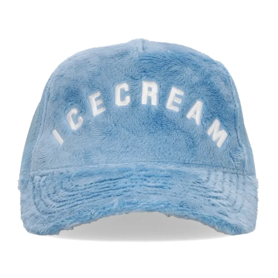ICECREAM e Fur Trucker Cap met gebogen klep-Heren Petten