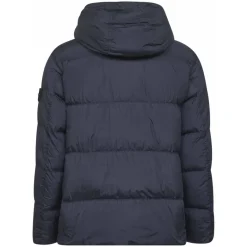 Stone Island e Gewatteerde Hooded Donsjas-Heren Jassen