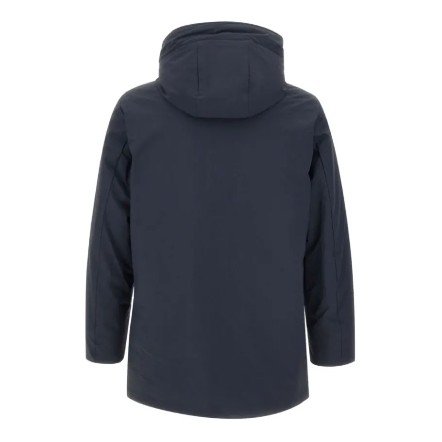 Woolrich e Hooded Jas Knoopsluiting-Heren Jassen