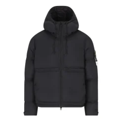 Stone Island Blauwe jas voor mannen AW25-Heren Jassen