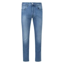 Incotex e Jeans met Suède Achterzak-Heren Jeans