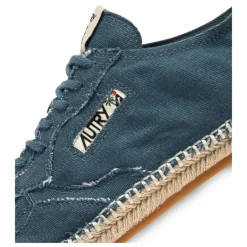 Autry e Katoenen Platte Schoenen-Heren Espadrilles