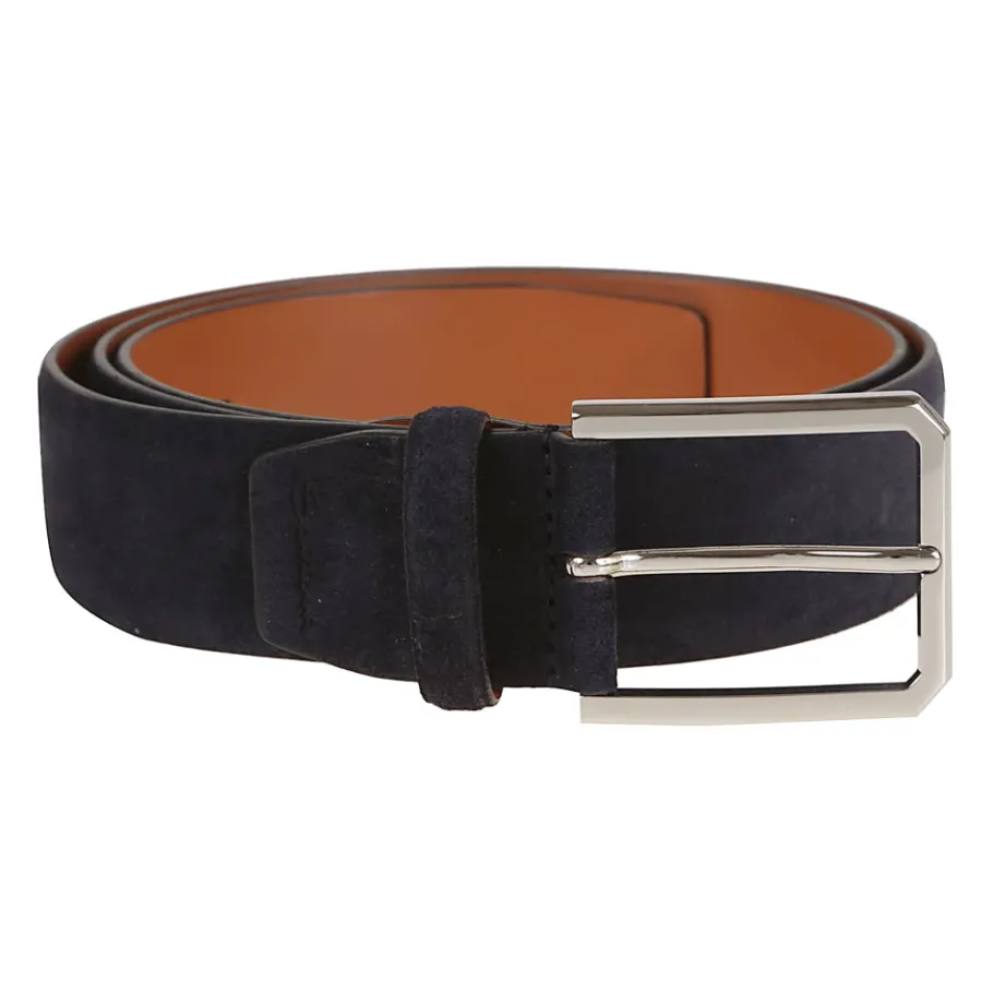 Santoni e Leren Riem Stijlvolle Accessoires-Heren Riemen