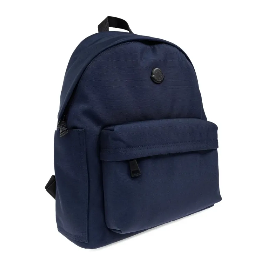 Moncler e Leren Rugzak met Koeienhuid Inzetstukken-Heren Rugzakken