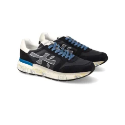 Premiata e Mick Sneakers met Rubberen Zool-Heren Sneakers