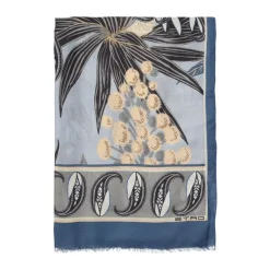 Etro Bloemen Paisley Zijden Sjaal-Heren Sjaals