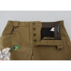 Dolce & Gabbana Bloemenprint Herenbroek-Heren Broeken