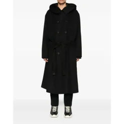 Y-3 Bonded Melton Coat-Heren Jassen
