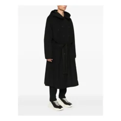 Y-3 Bonded Melton Coat-Heren Jassen