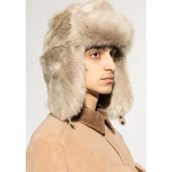 Burberry Bontmuts met oorflappen-Heren Hoeden