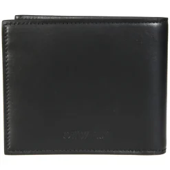 Off White Bookish Bifold Leren Portemonnee-Heren Portefeuilles