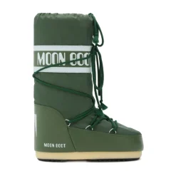 Moon Boot Bose Veterschoenen met Rubberen Zool-Heren Snowboots