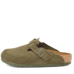 Birkenstock Boston BS Modern Suede Regular Fit-Heren Instappers & Slip Ons