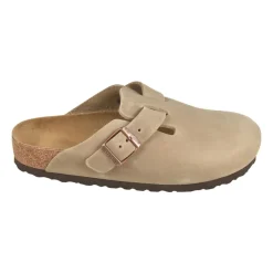 Birkenstock Boston Geolied Leren Sandalen-Heren Instappers & Slip Ons