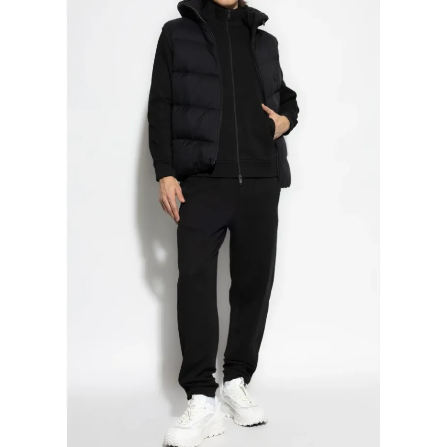 Moncler Broek met logo-Heren Broeken