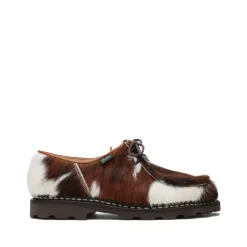 Paraboot Bruin Leren Brogues Laarzen-Heren Instappers & Slip Ons|Nette Schoenen