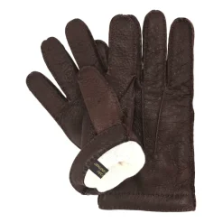 Restelli Guanti e Cashmere Gevoerde Pecari Handschoenen-Heren Handschoenen