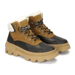 Kazar e en zwarte laarzen op een dikke zool-Heren Snowboots|Laarzen