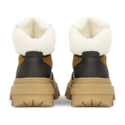 Kazar e en zwarte laarzen op een dikke zool-Heren Snowboots|Laarzen