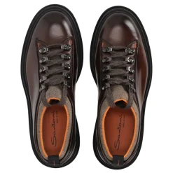 Santoni e leren Alpine platte schoenen-Heren Instappers & Slip Ons|Nette Schoenen