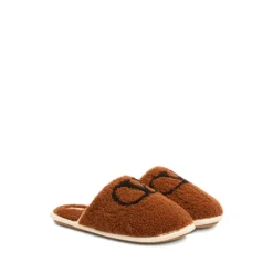 Valentino Garavani e leren sandalen met VLogo-detail-Heren Pantoffels