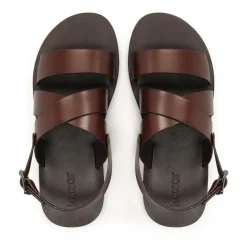 Kazar e leren sandalen op een rechte zool-Heren Sandalen