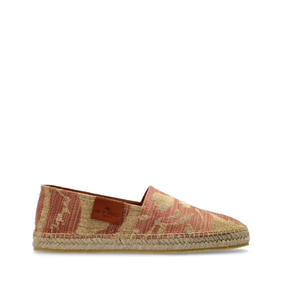 Etro e Linnen Espadrilles-Heren Espadrilles