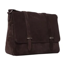 Orciani e Messenger Tas van Suède-Heren Tassen