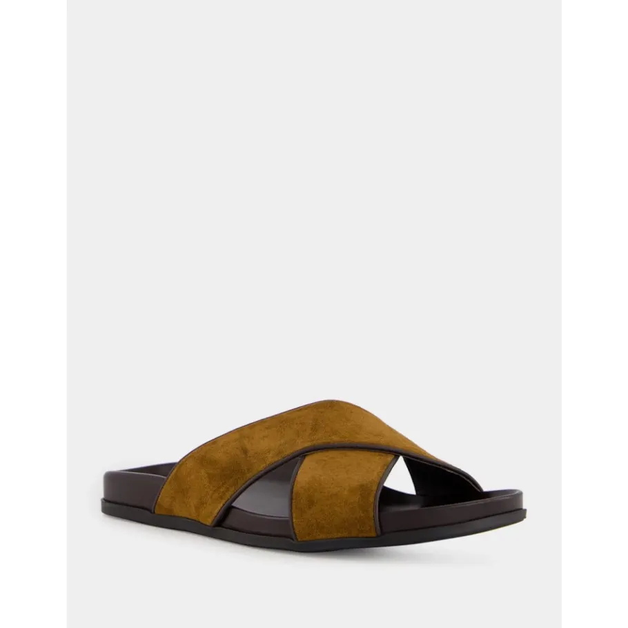 Manolo Blahnik e Suède Chiltern Sandalen-Heren Slippers