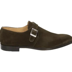 Crockett & Jones e Suede Monkton Business Schoenen-Heren Instappers & Slip Ons|Nette Schoenen