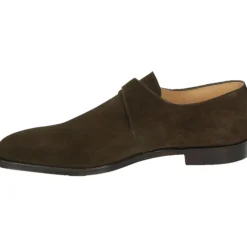 Crockett & Jones e Suede Monkton Business Schoenen-Heren Instappers & Slip Ons|Nette Schoenen