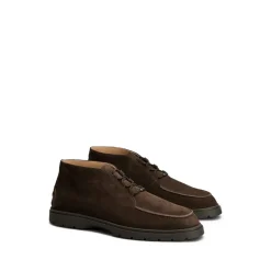 Tod's e Veterschoenen met Ronde Neus-Heren Laarzen