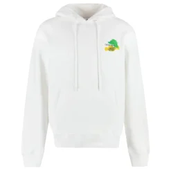 Off White Brush Arrow Logo Hoodie-Heren Truien & Vesten