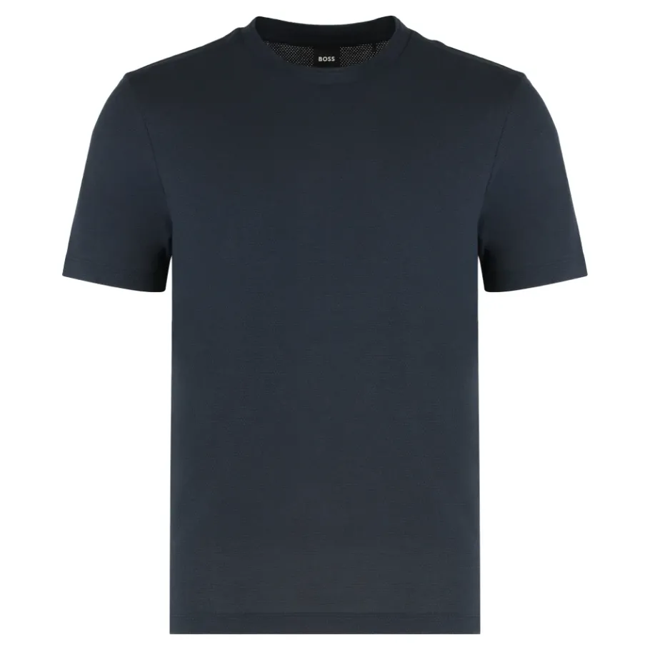 Hugo Bubble Jacquard T-Shirt-Heren Shirts
