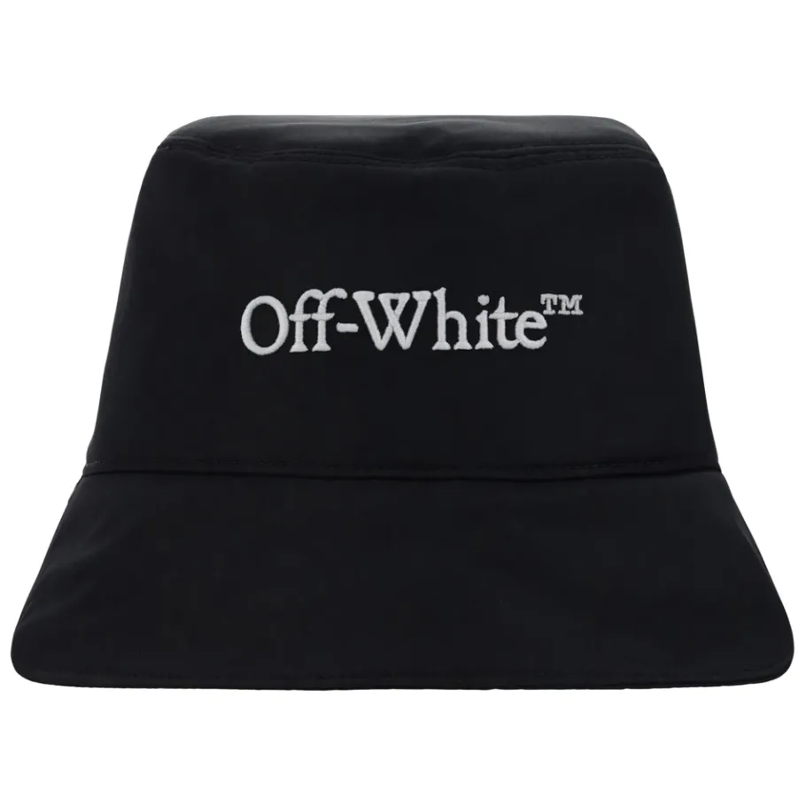 Off White Bucket Hat-Heren Hoeden