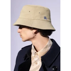 Burberry Bucket Hat met Logo-Heren Hoeden